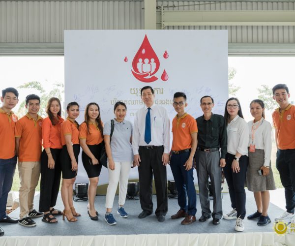 Three private companies organizing the largest blood donation in the last five months