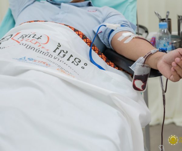 Three private companies organizing the largest blood donation in the last five months